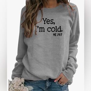 Gray Graphic Sweatshirt